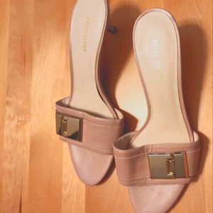 Open-toe Kitten Heel [Blush]
